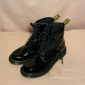 Dr. Martens Glossy 1460 patent leather combat boots airwar womens size us 7.5
